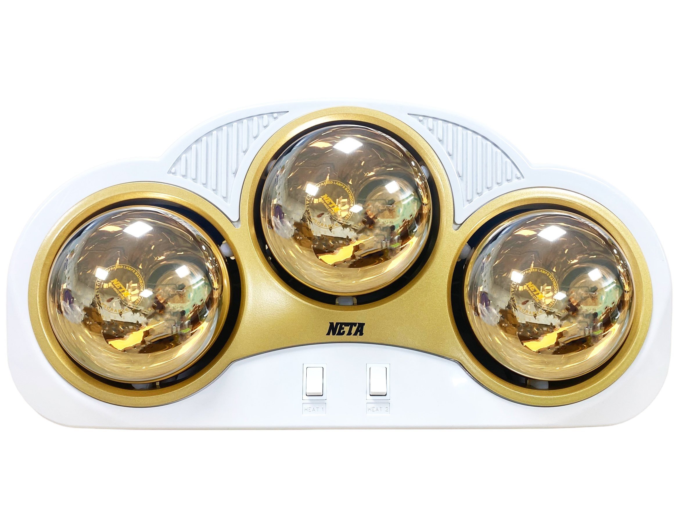 Đèn sưởi nhà tắm 3 bóng vòm NETA