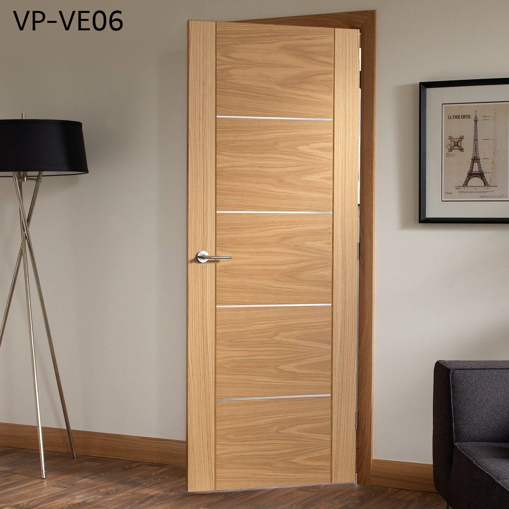 Cửa Veneer phẳng trơn