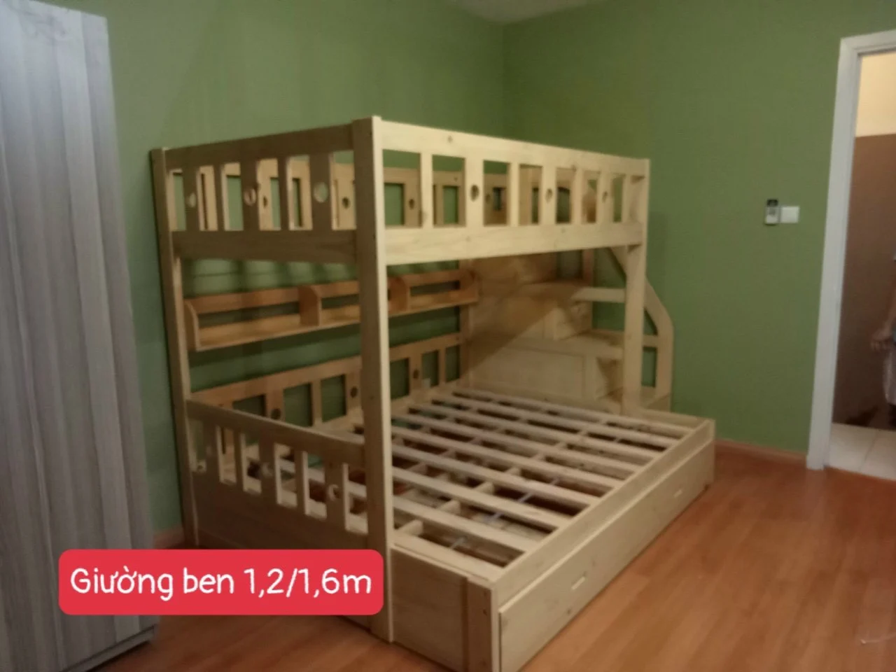 Giường tầng Cao Cấp BEN 1M2 -1M6