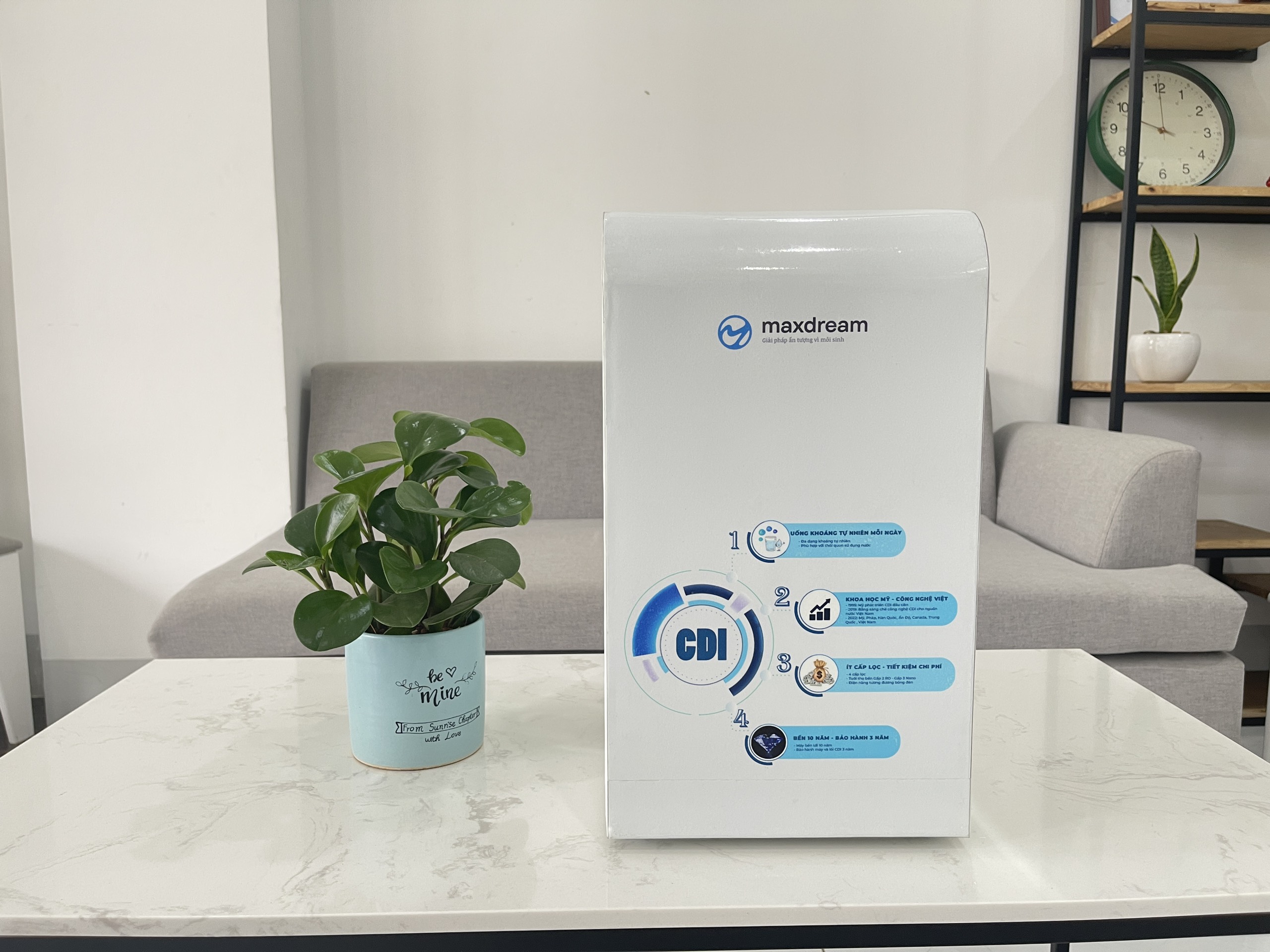 MÁY LỌC NƯỚC MAXDREAM CDI GIA ĐÌNH DB01