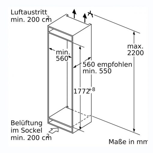 Tủ lạnh Bosch KIR81AFE0