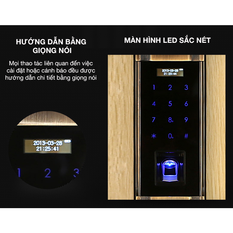 Khóa cửa thông minh Kaadas 6001