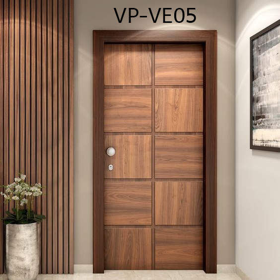 Cửa Veneer phẳng trơn