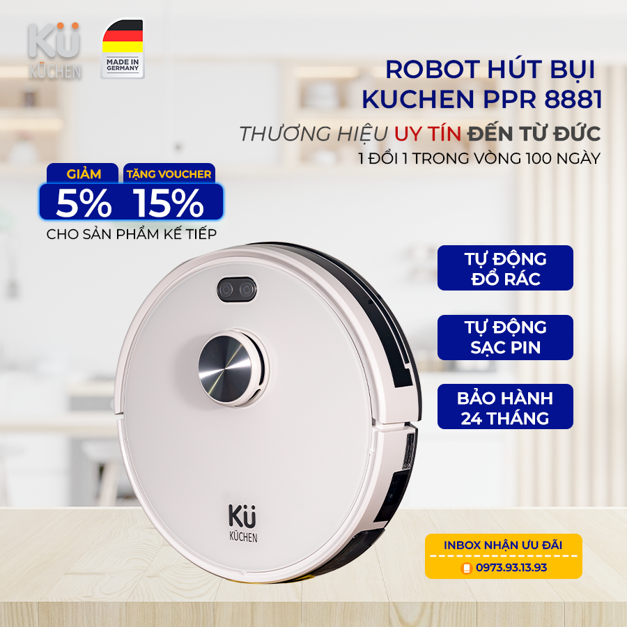 Robot Hút Bụi KUCHEN PPR 8881