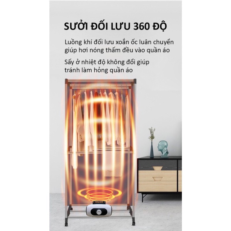 Tủ sấy quần áo Neta
