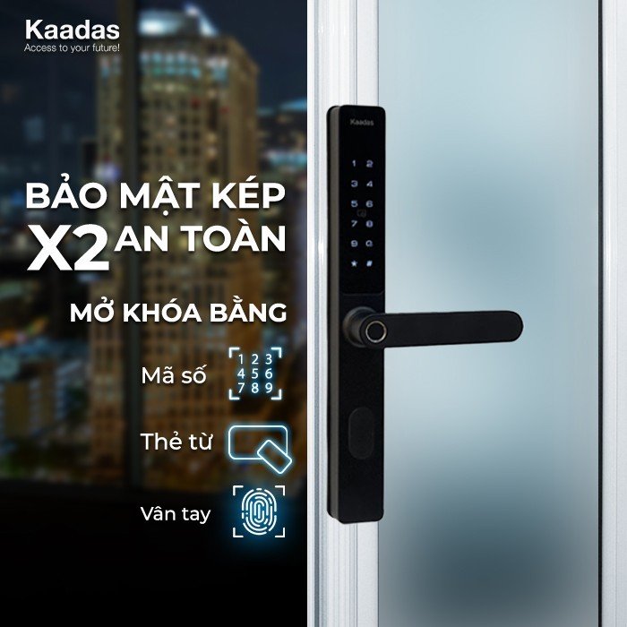 Khóa cửa thông minh Kaadas S10