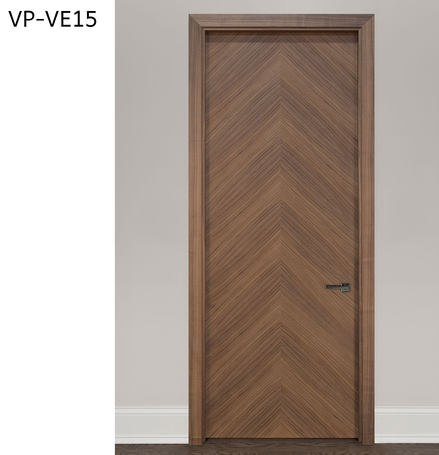 Cửa Veneer phẳng trơn