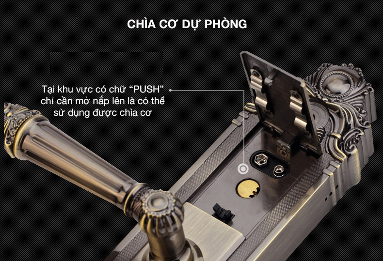 Khóa cửa thông minh Kaadas 6002