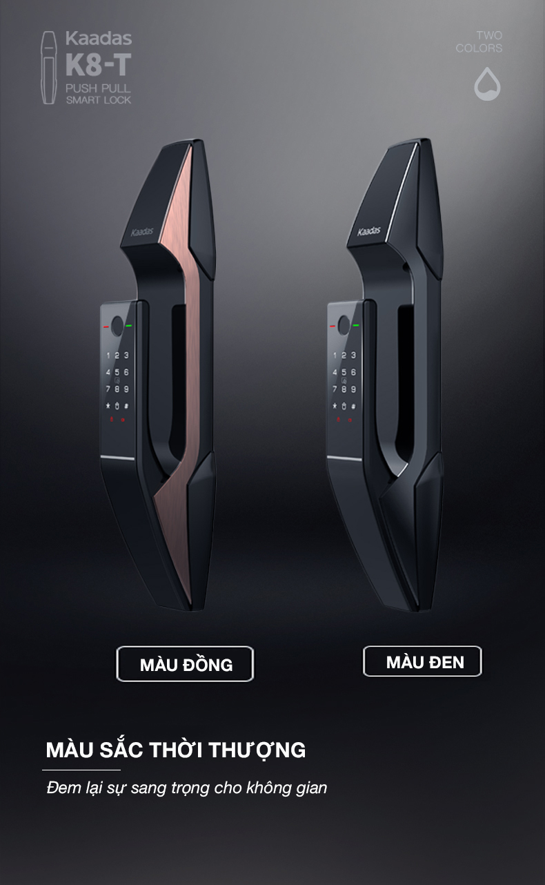 Khóa cửa thông minh Kaadas K8