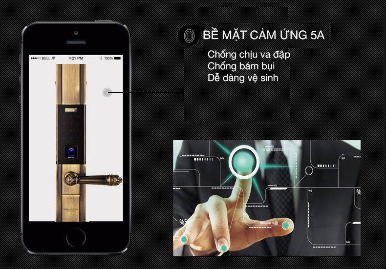Khóa cửa thông minh Kaadas 6002