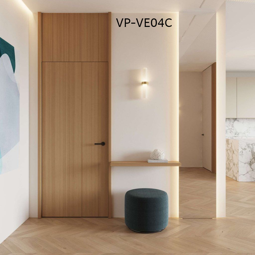 Cửa Veneer phẳng trơn