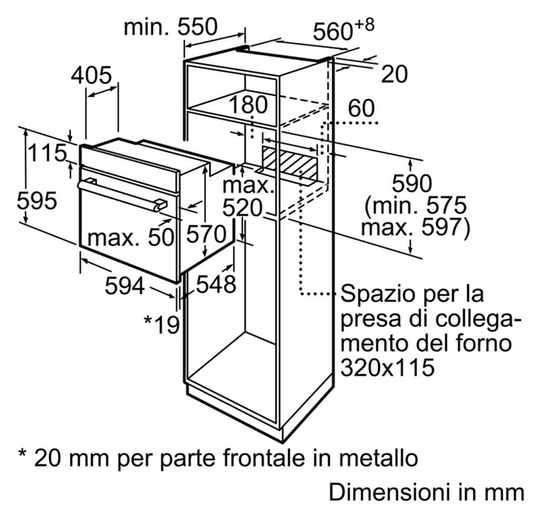 Lò Nướng Bosch HBF114ES0 Serie 4