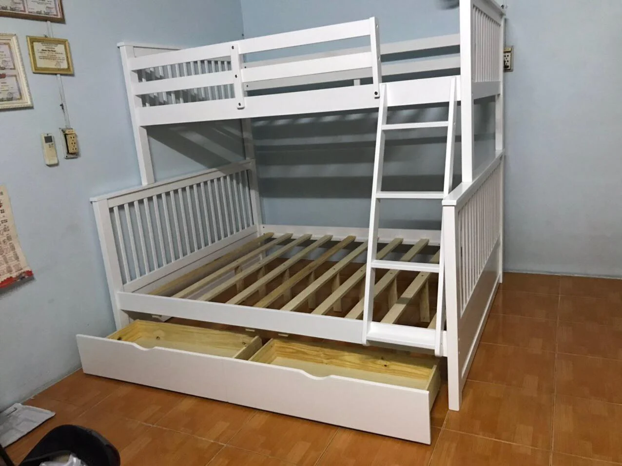 Giường Tầng K.bed 1m6*1m2 Gỗ Tự Nhiên