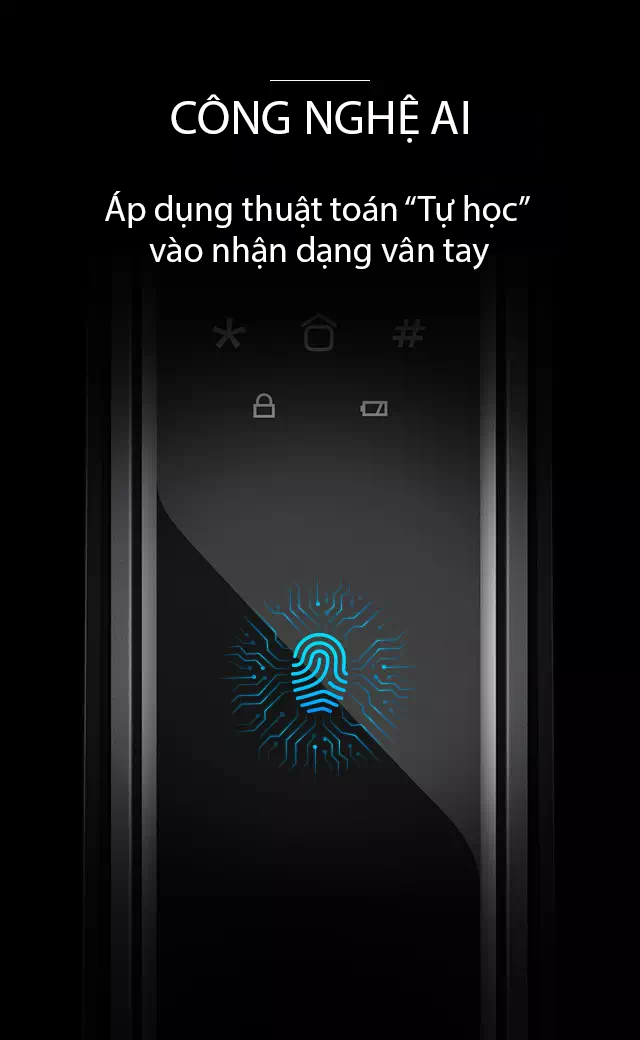 Khóa cửa thông minh Kaadas KT