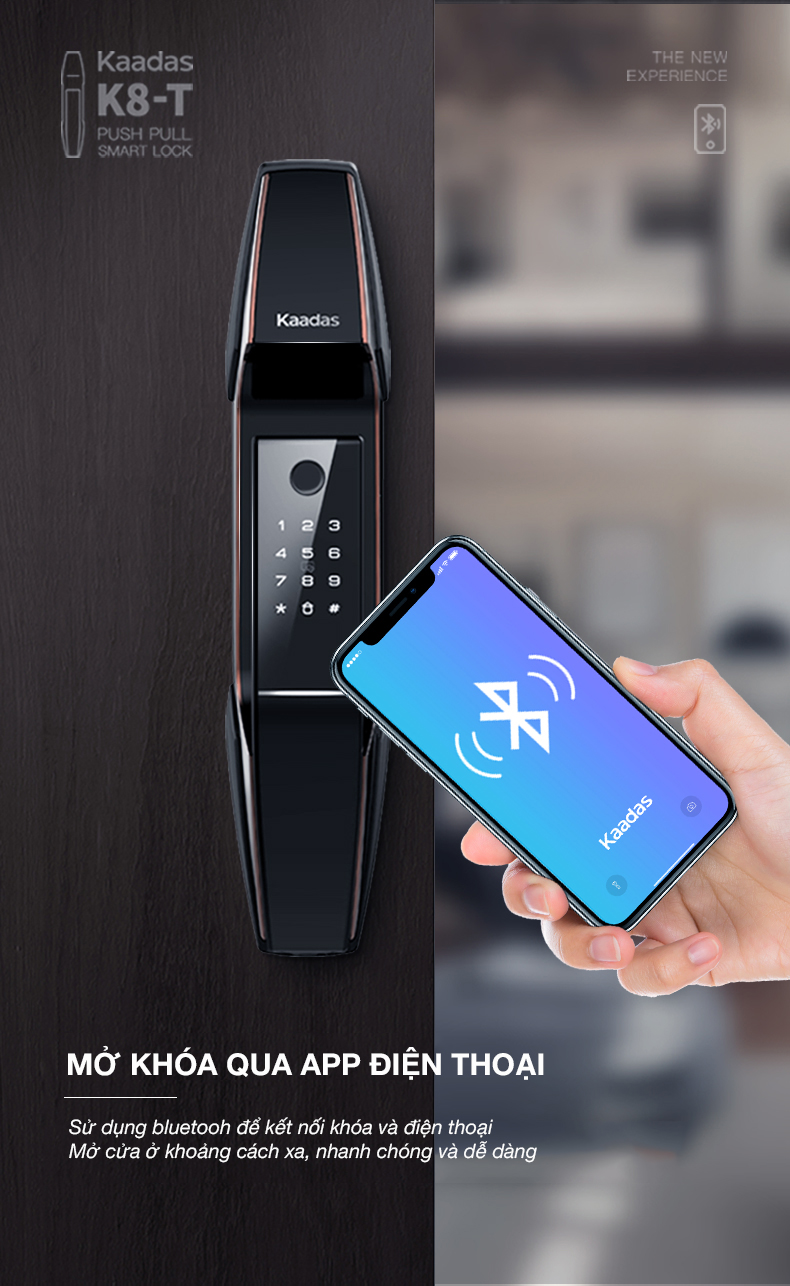 Khóa cửa thông minh Kaadas K8