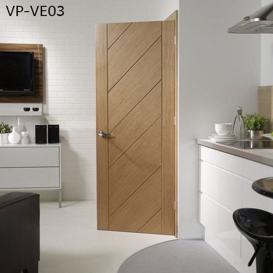 Cửa Veneer phẳng trơn