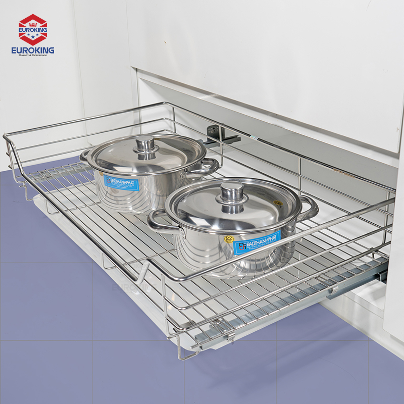 Gía để xoong nồi nan tròn inox SUS304 Euroking